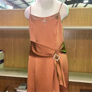 3 Piece Brown Evening Dress